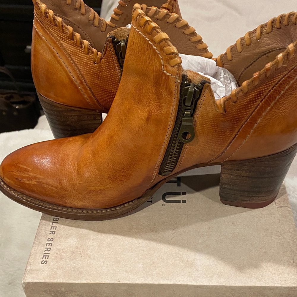 Bed Stu  Carla Leather Ankle Boots - Picture 10 of 12